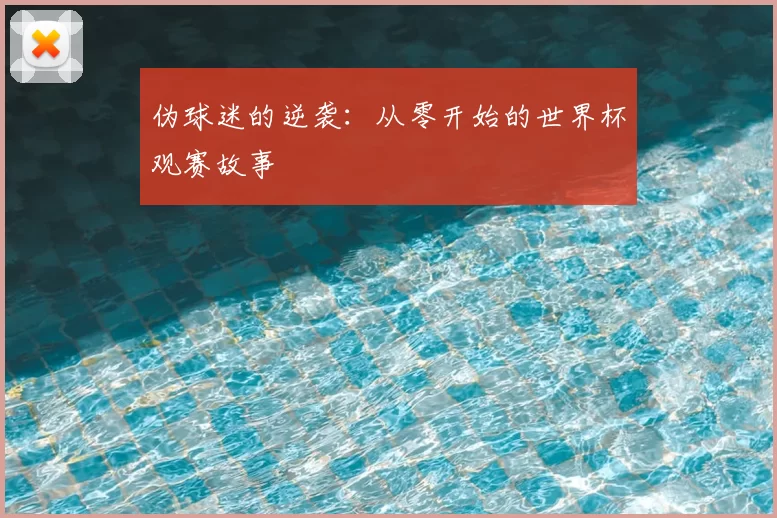 伪球迷的逆袭:从零开始的世界杯观赛故事