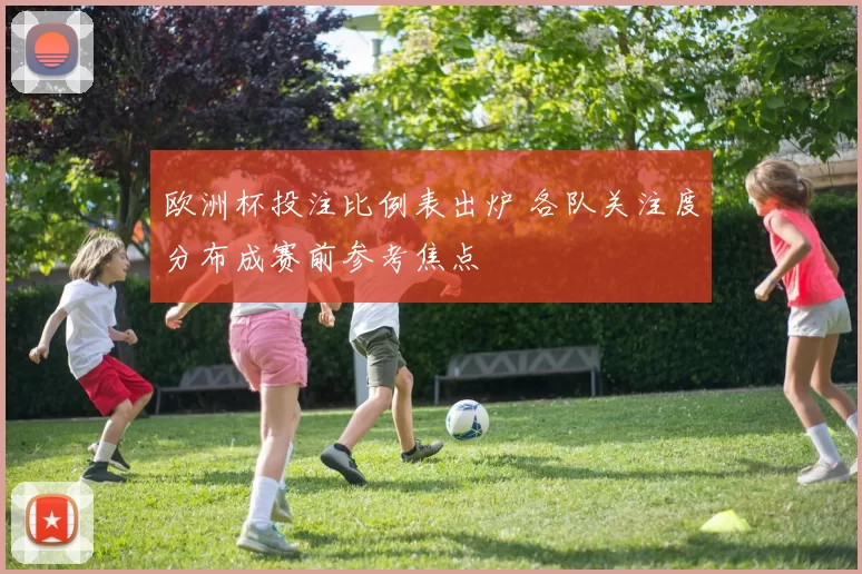 欧洲杯投注比例表出炉 各队关注度分布成赛前参考焦点