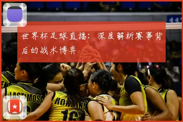 世界杯足球直播：深度解析赛事背后的战术博弈